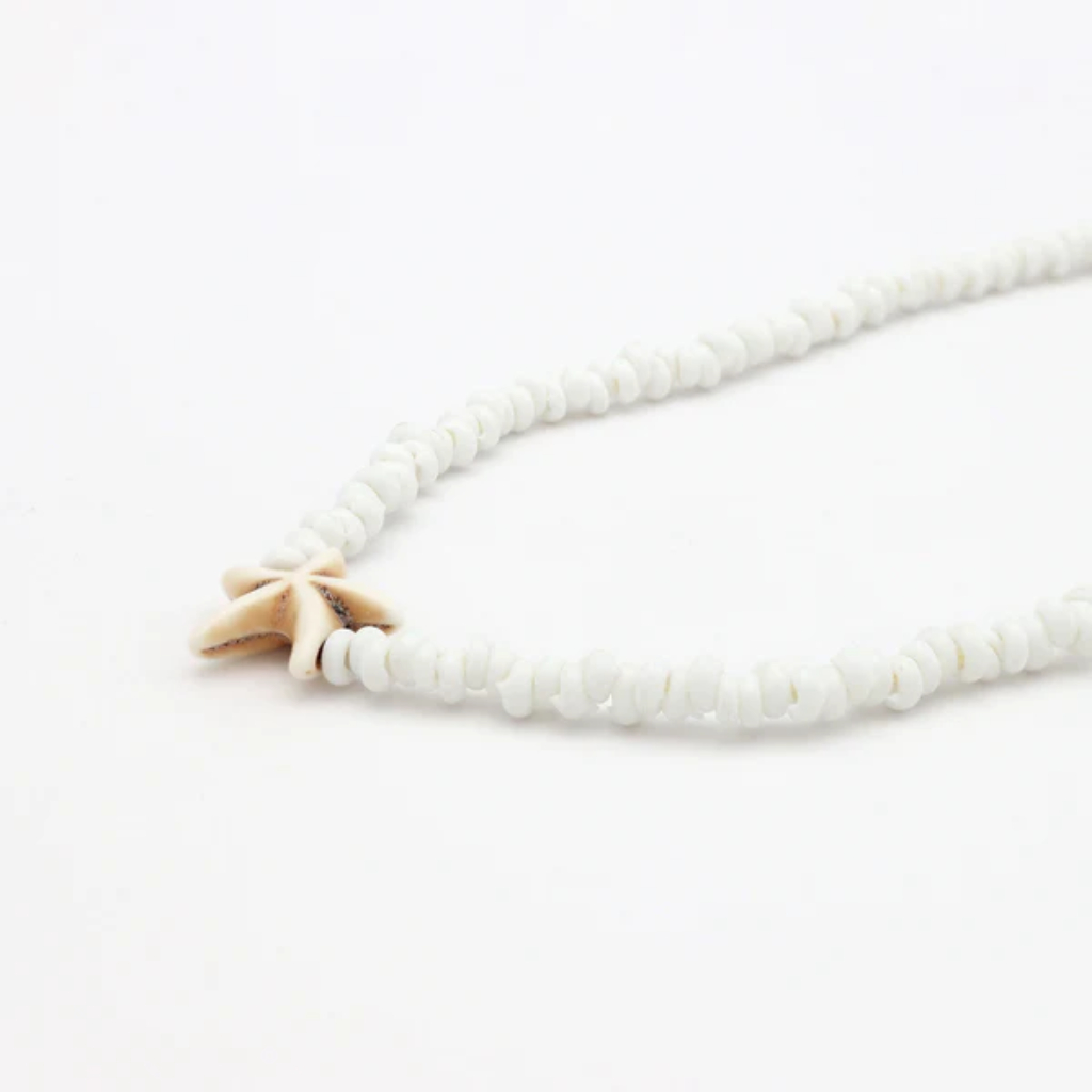 Collar Cuentas de Concha - Estrella de Mar