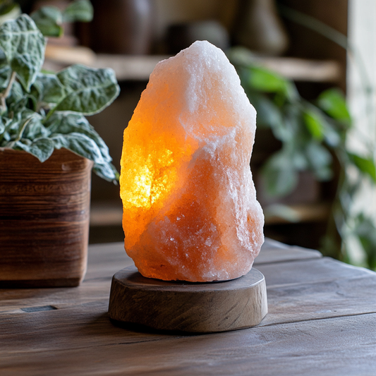 Lámpara de sal en el dormitorio: luz y bienestar para tus noches